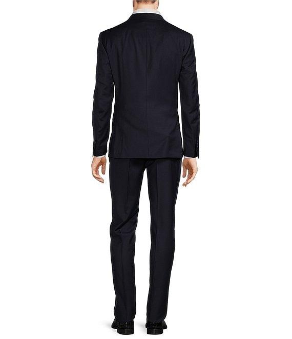Hickey Freeman Modern Fit Flat Front Solid 2-Piece Tuxedo Suit Product Image