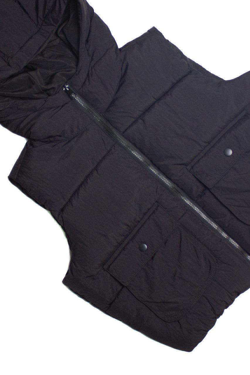 Hooded Utility Puffer Vest Product Image