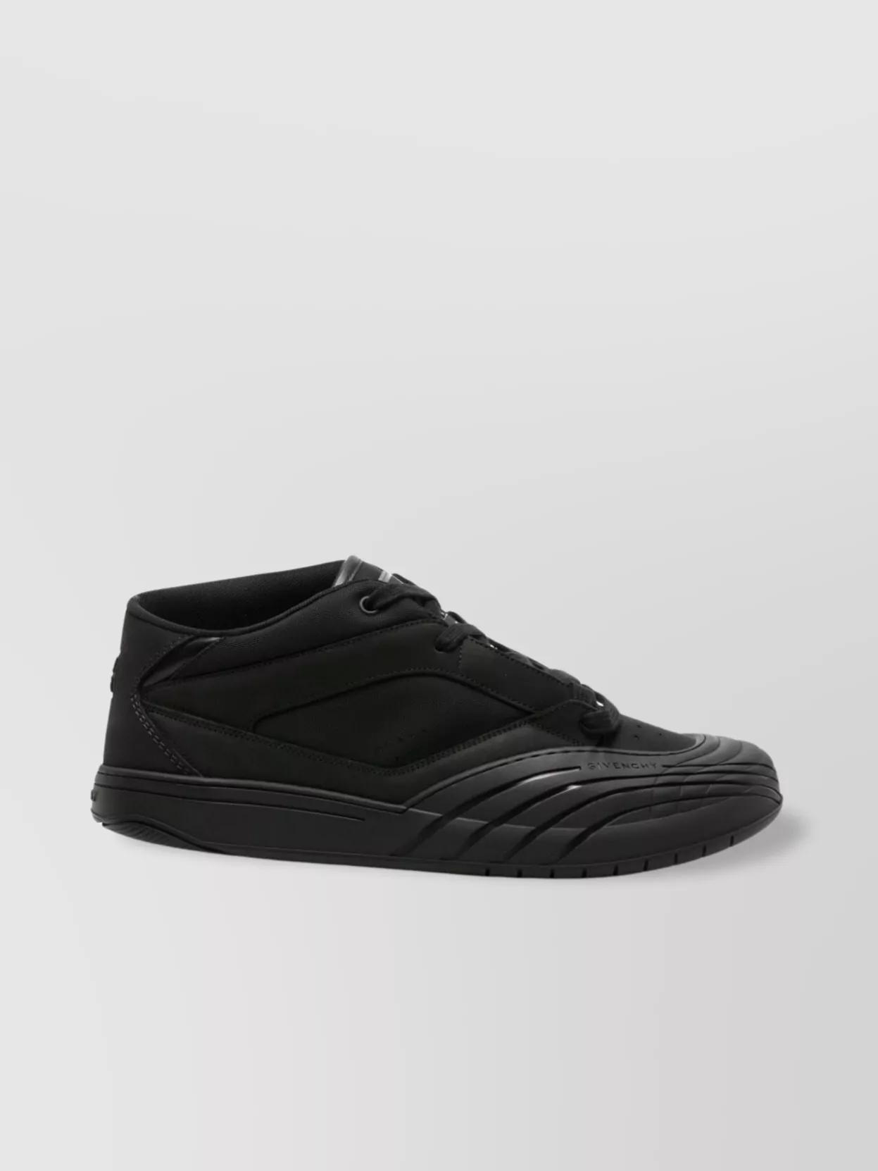 Black Skate Nubuck Sneakers Product Image