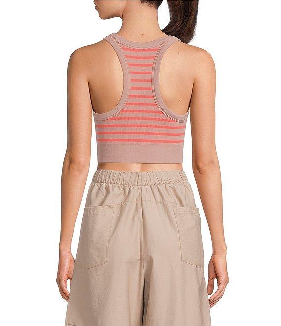 FP Movement Go To Stripe Scoop Neck Raceback Sport Bra Product Image