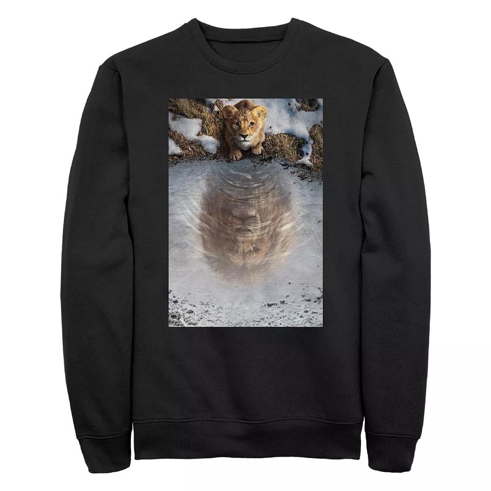 Disney's Mufasa The Lion King Cub Reflection Men's Graphic Fleece,  Product Image