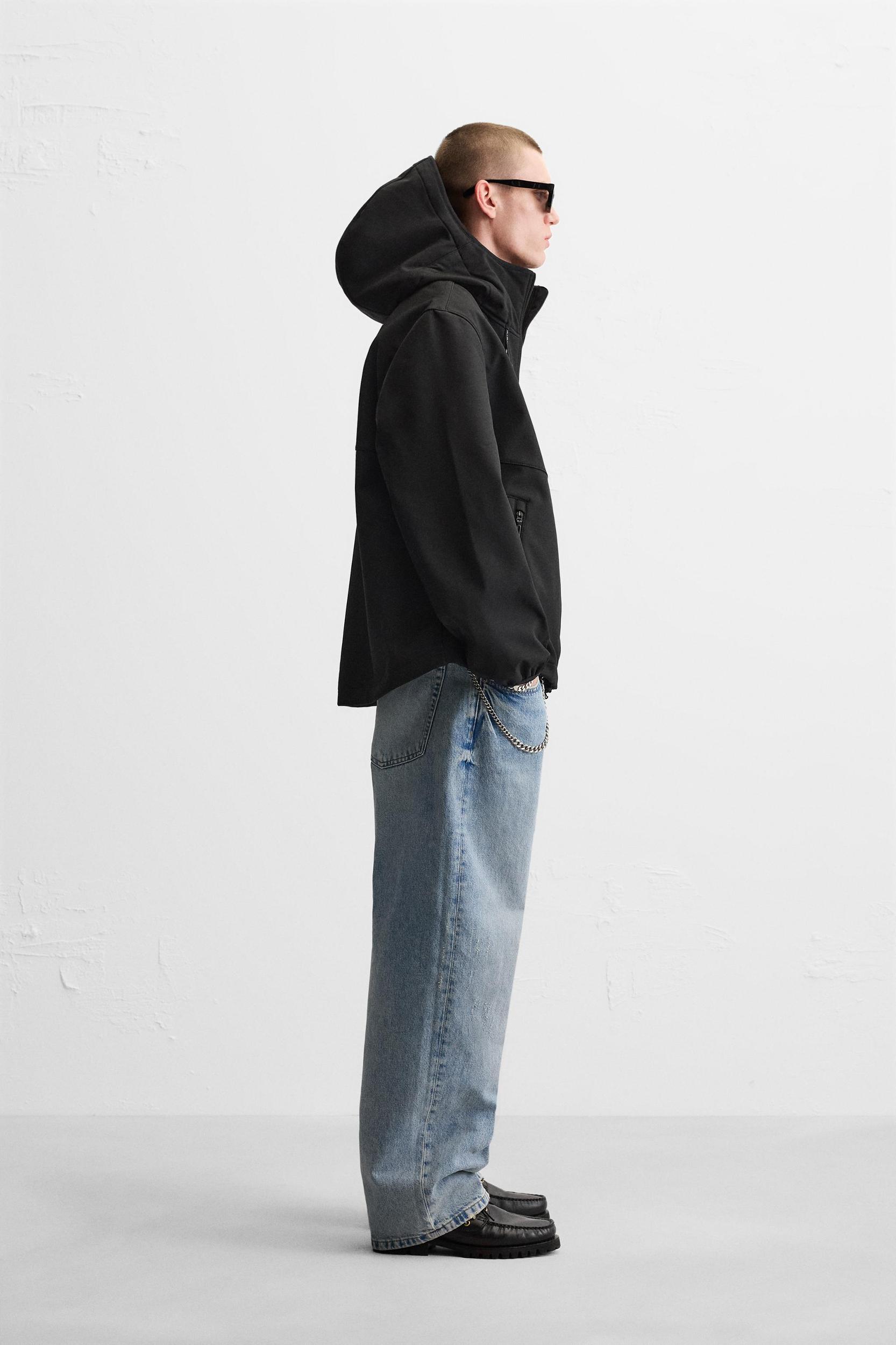 HOODED TECHNICAL JACKET Product Image