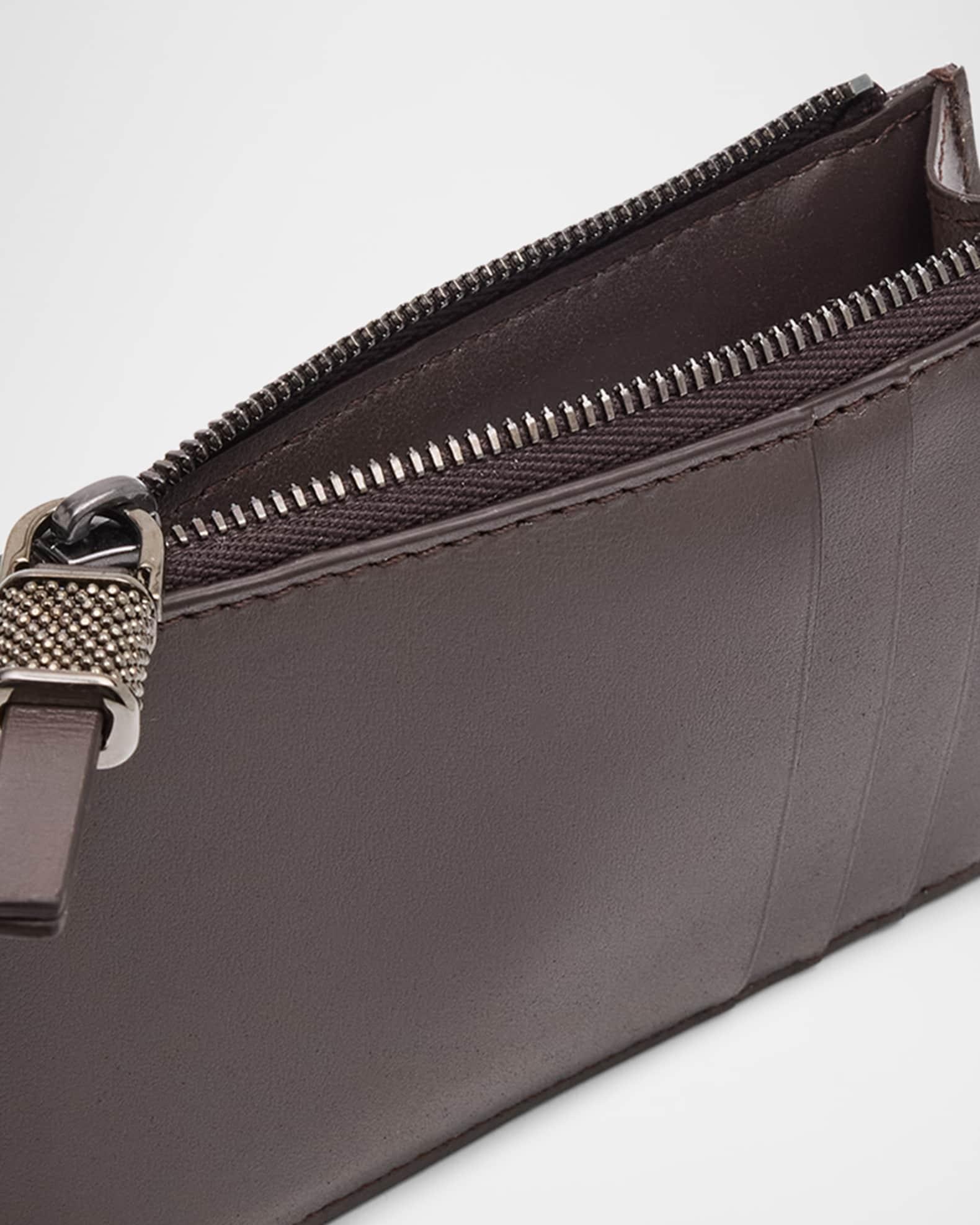 Monili Zip Leather Wallet  Product Image