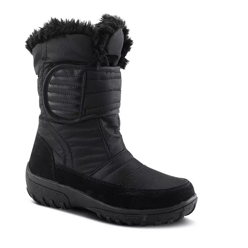 Flexus by Spring Step Karpen Women's Waterproof Snow Boots, Size: 41, Black Product Image