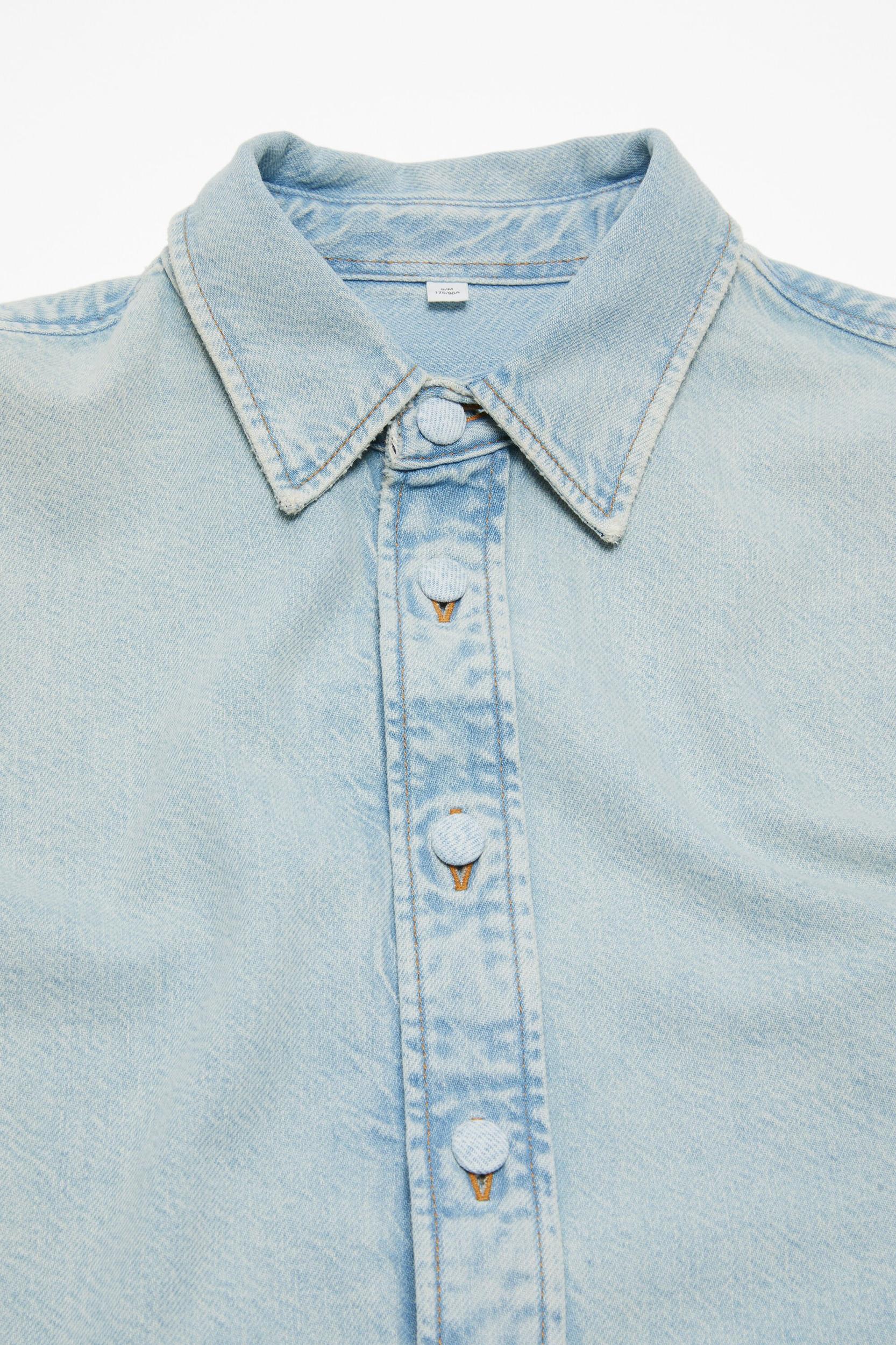 Denim button-up shirt - Relaxed fit Product Image