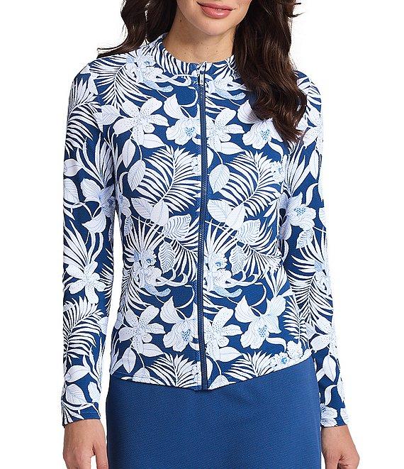 Tommy Bahama Island Cays Pique Solid Zip Pocket Swim Skort Product Image