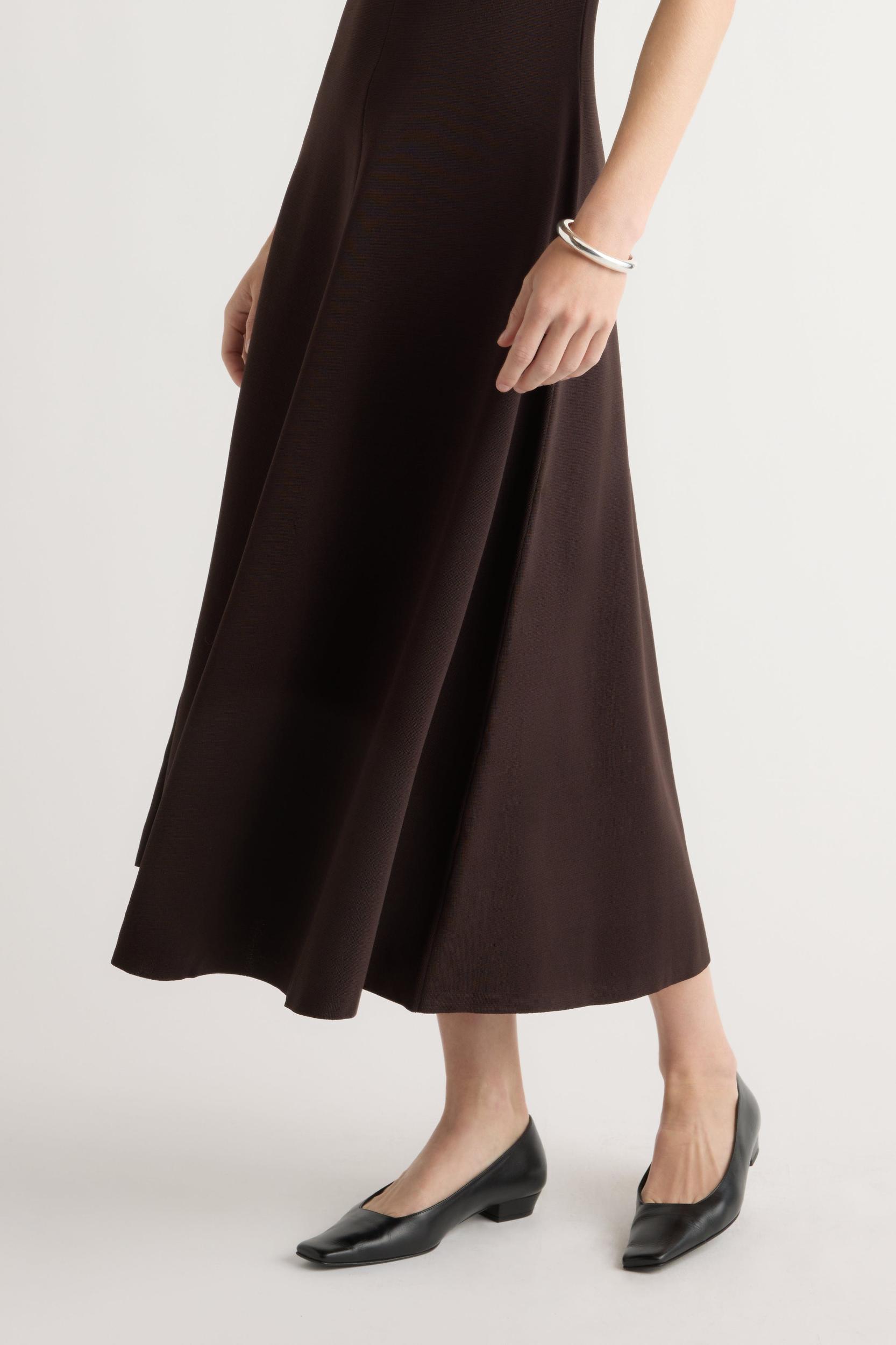 Enya Cinch-Waist Knit Dress Product Image