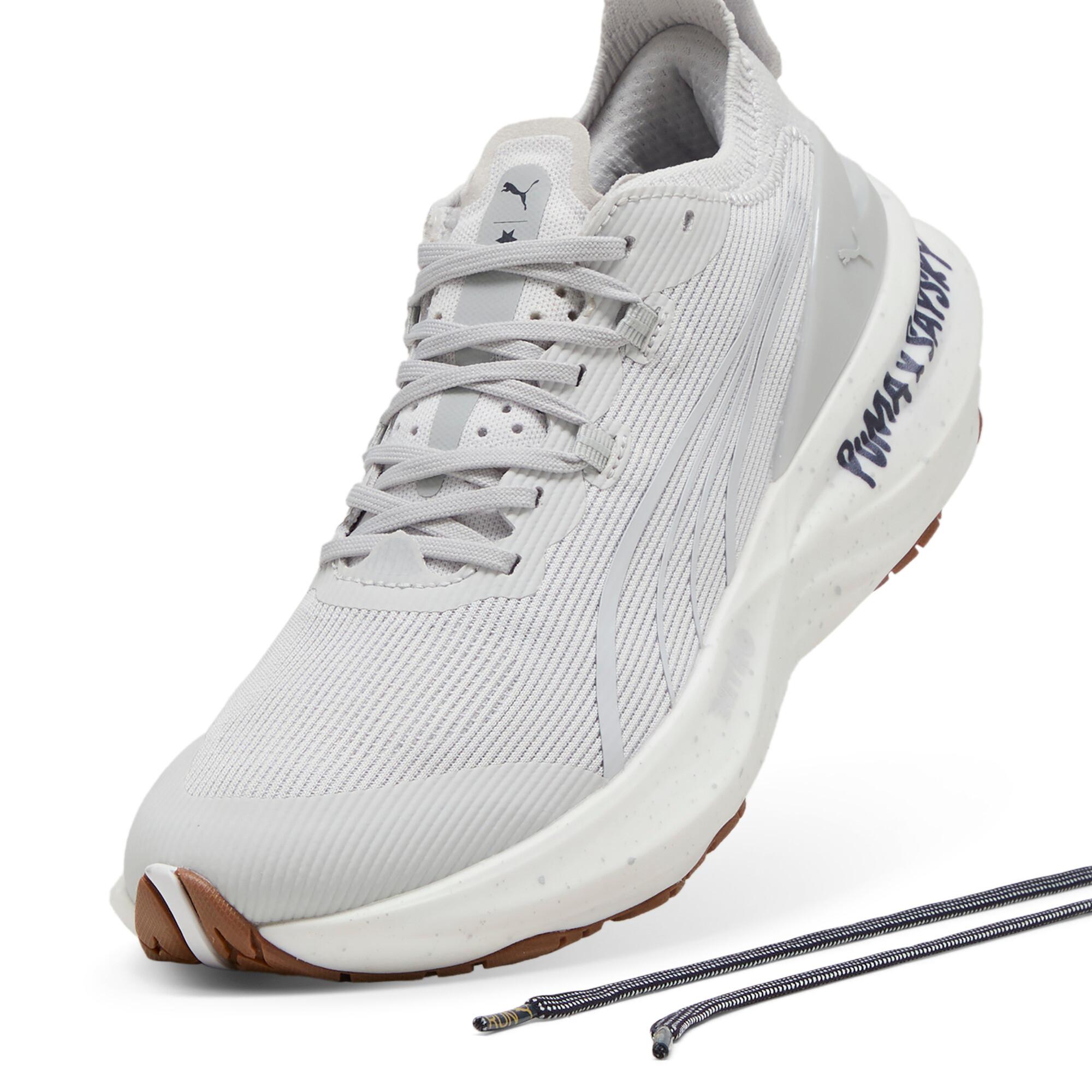 PUMA x SAYSKY ForeverRun NITROâ¢ 2 Women's Running Shoes in Feather Grey/Flat Light Grey Product Image