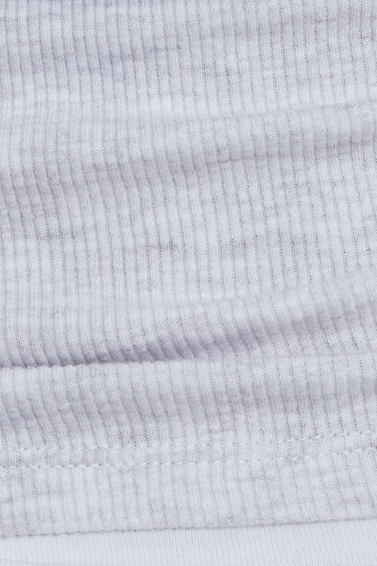 Ribbed Double Layer T-Shirt Product Image