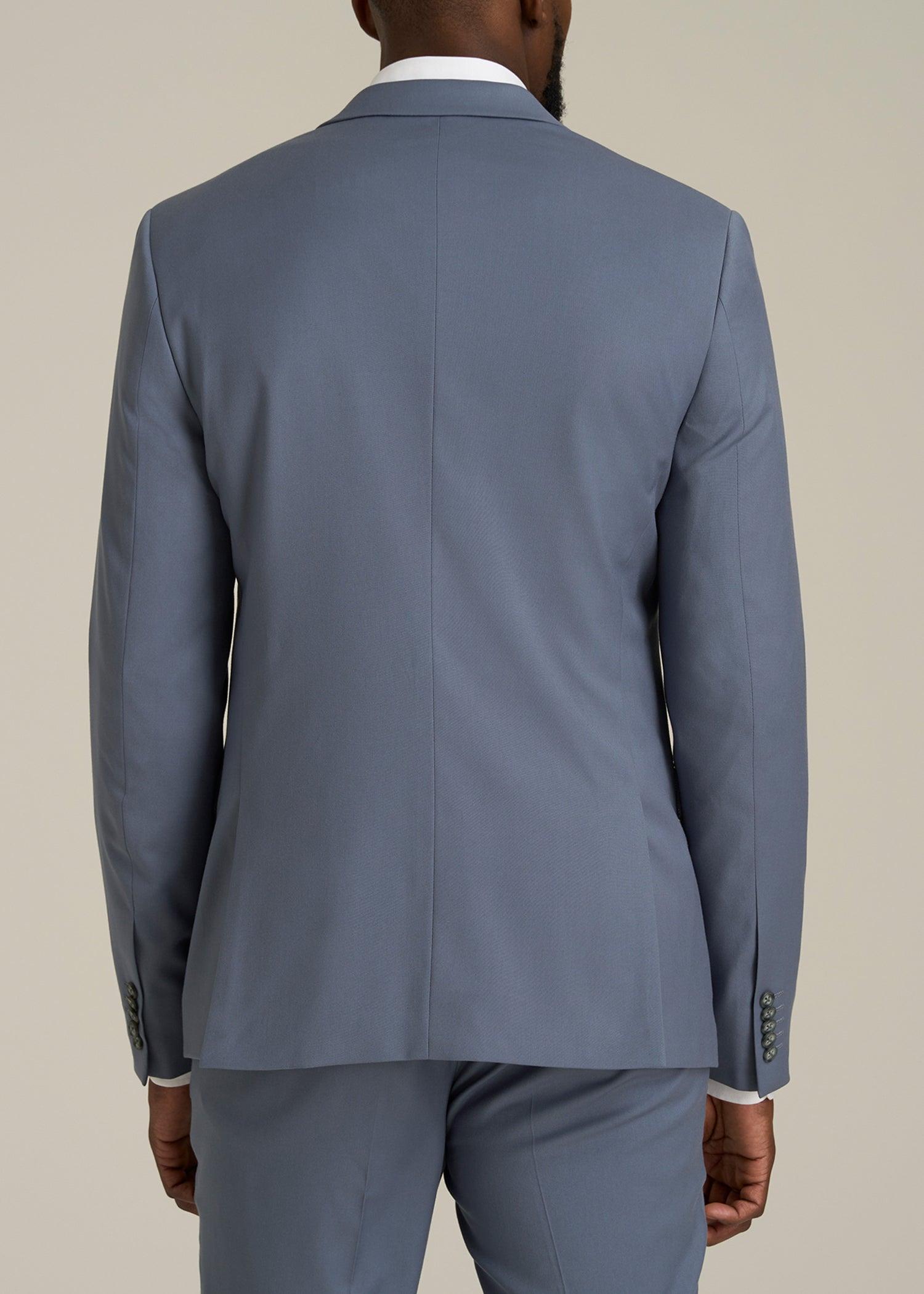 Suit Jacket for Tall Men in Blue Slate Male Product Image