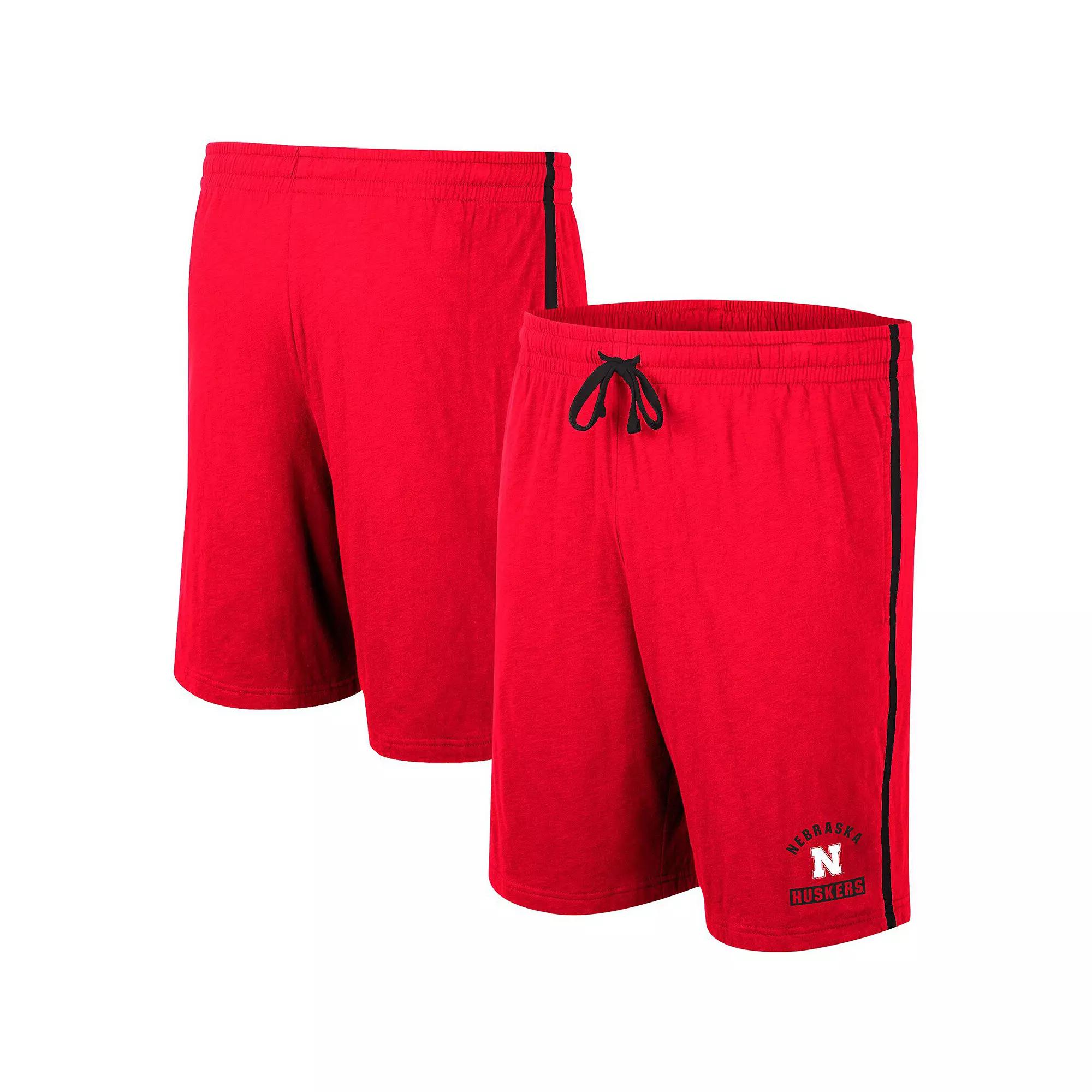 Men's Colosseum Cardinal Iowa State Cyclones Thunder Slub Shorts,  Product Image