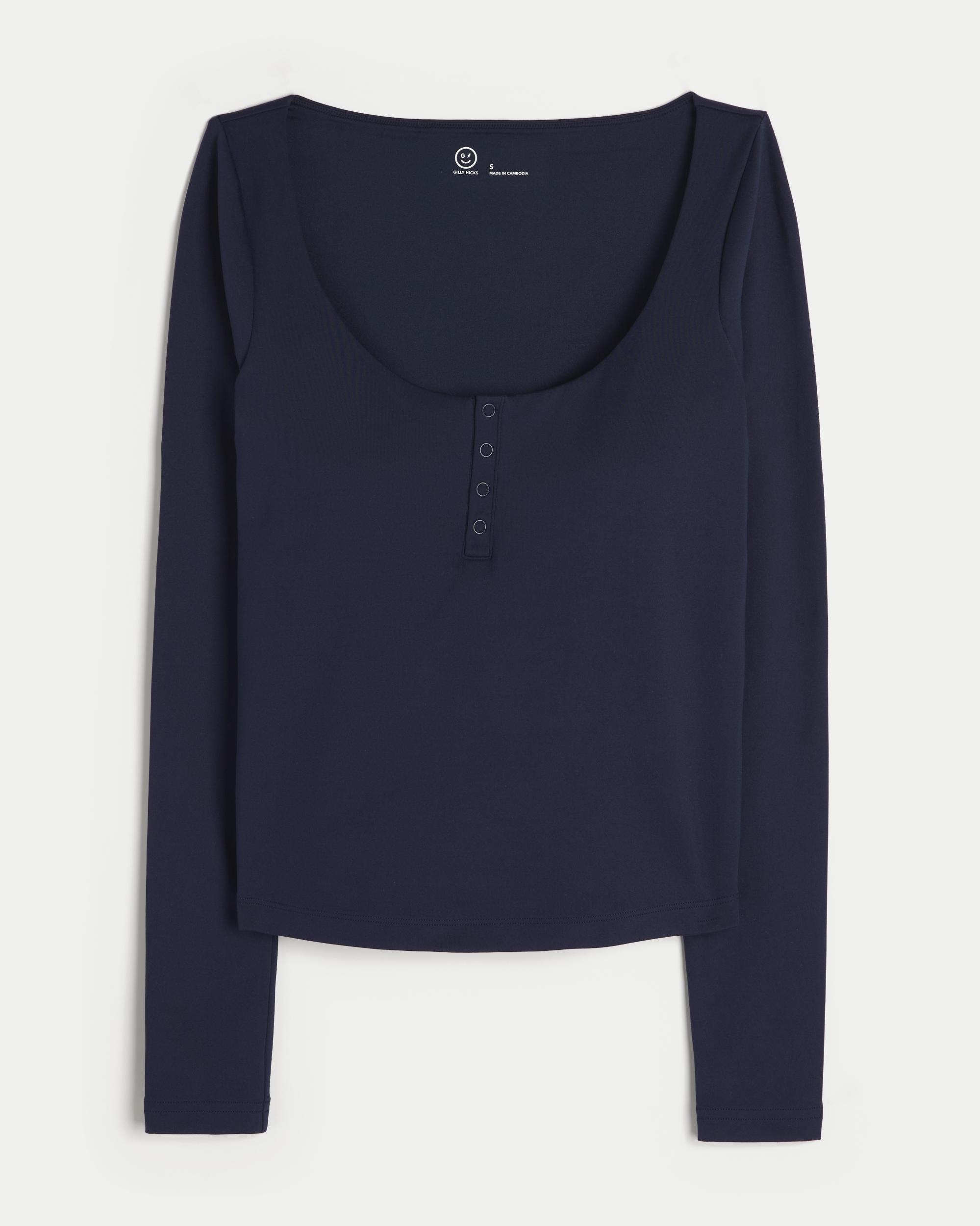 Gilly Hicks Active Henley Product Image