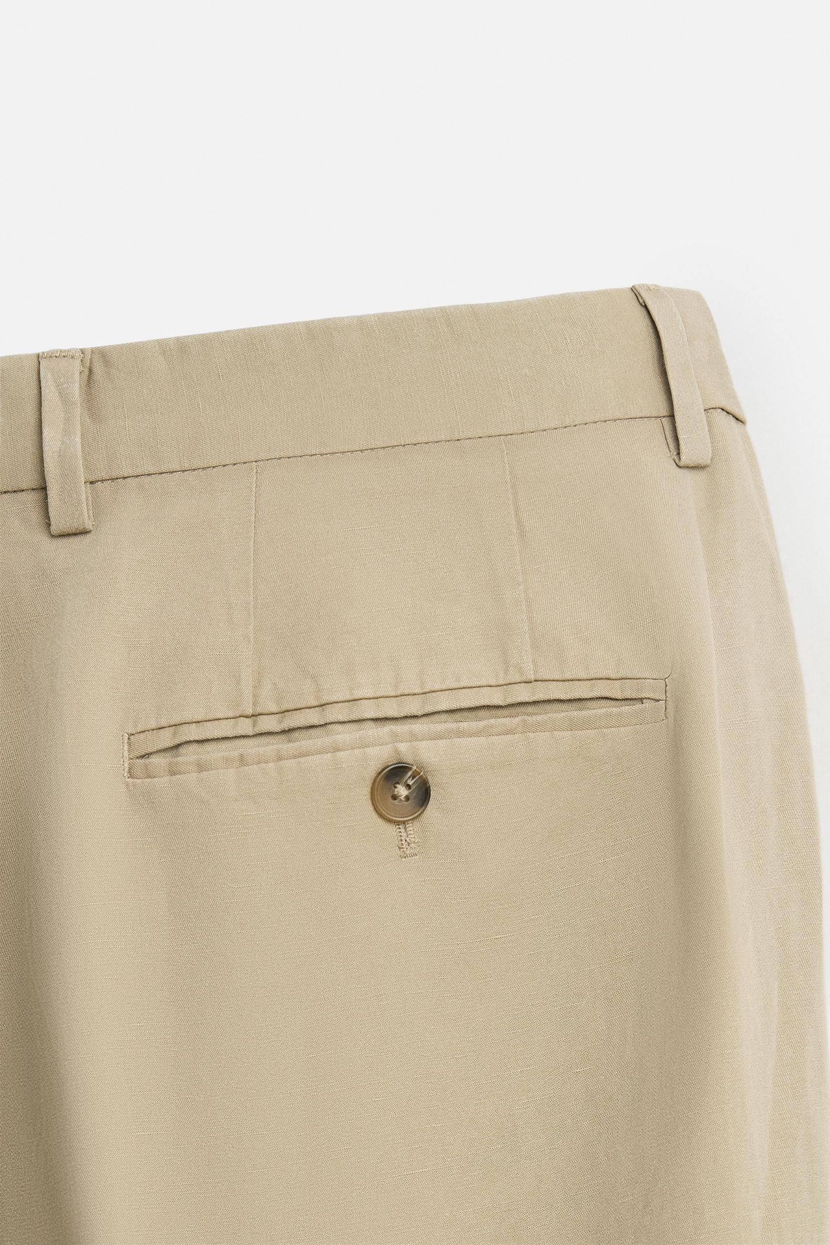 WASHED SUIT PANTS Product Image