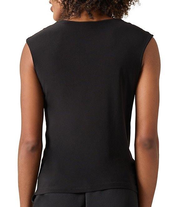 Kasper Twist Neck Sleeveless Blouse Product Image