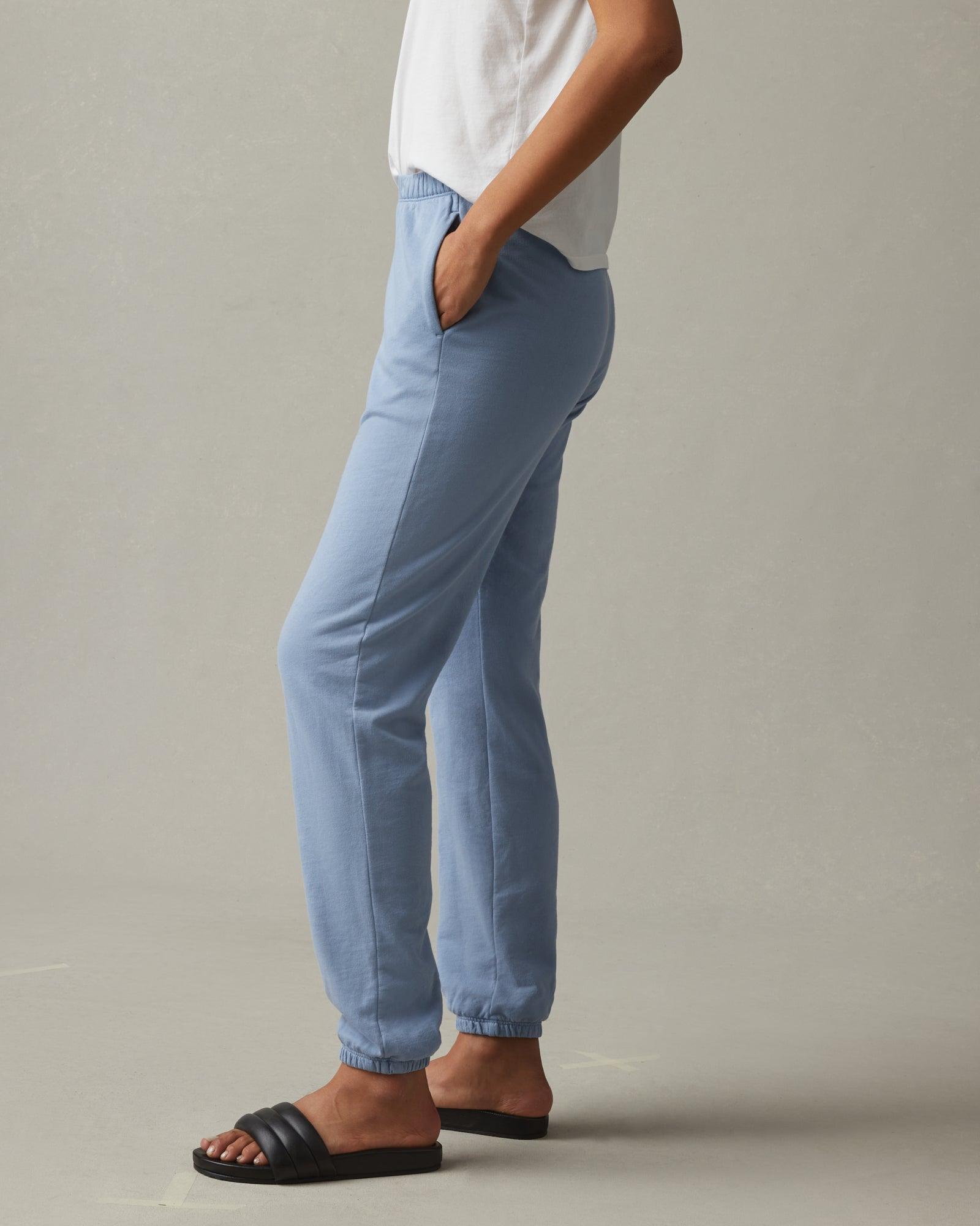 Women's French Terry Vintage Sweatpant - Rainwashed Female Product Image