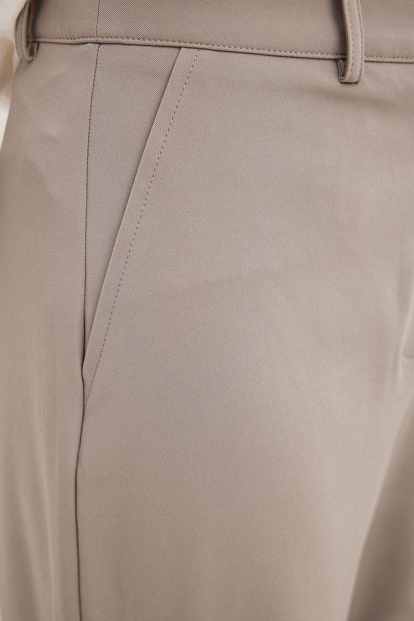 Flowy Straight Leg Suit Pants Product Image