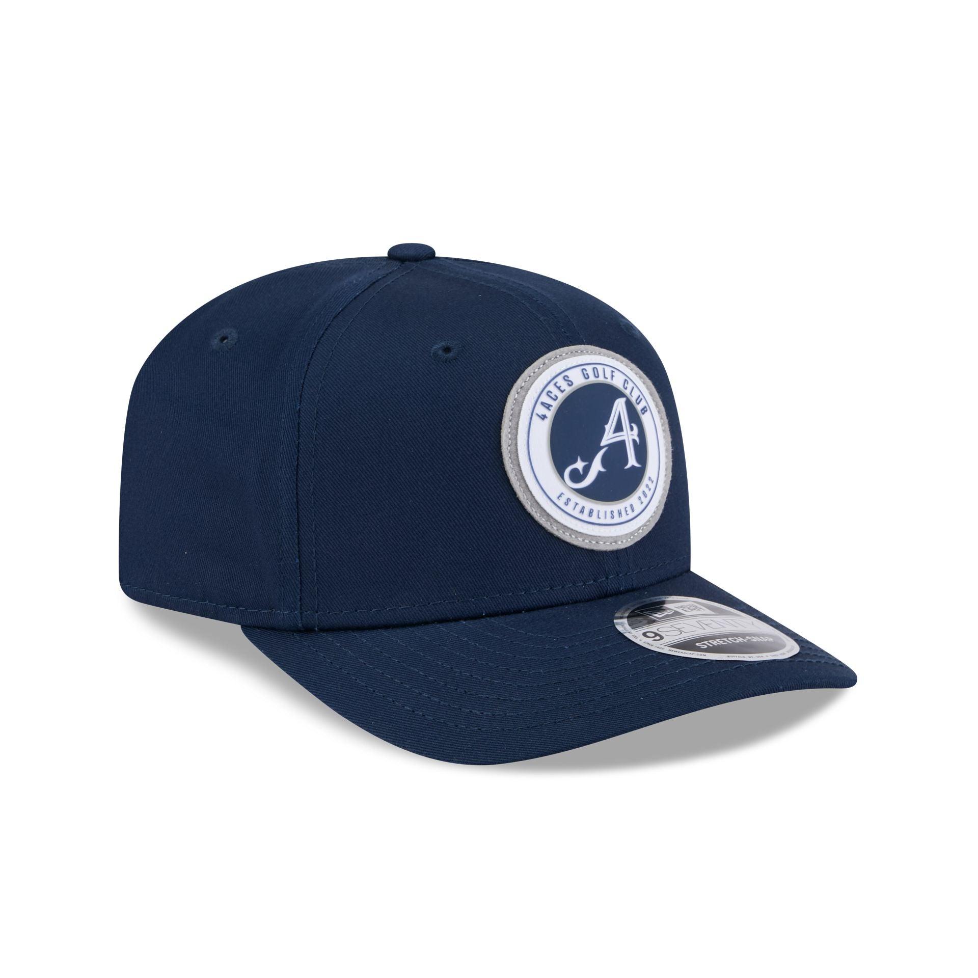 4Aces GC Circle Patch 9SEVENTY Stretch-Snap Hat Male Product Image
