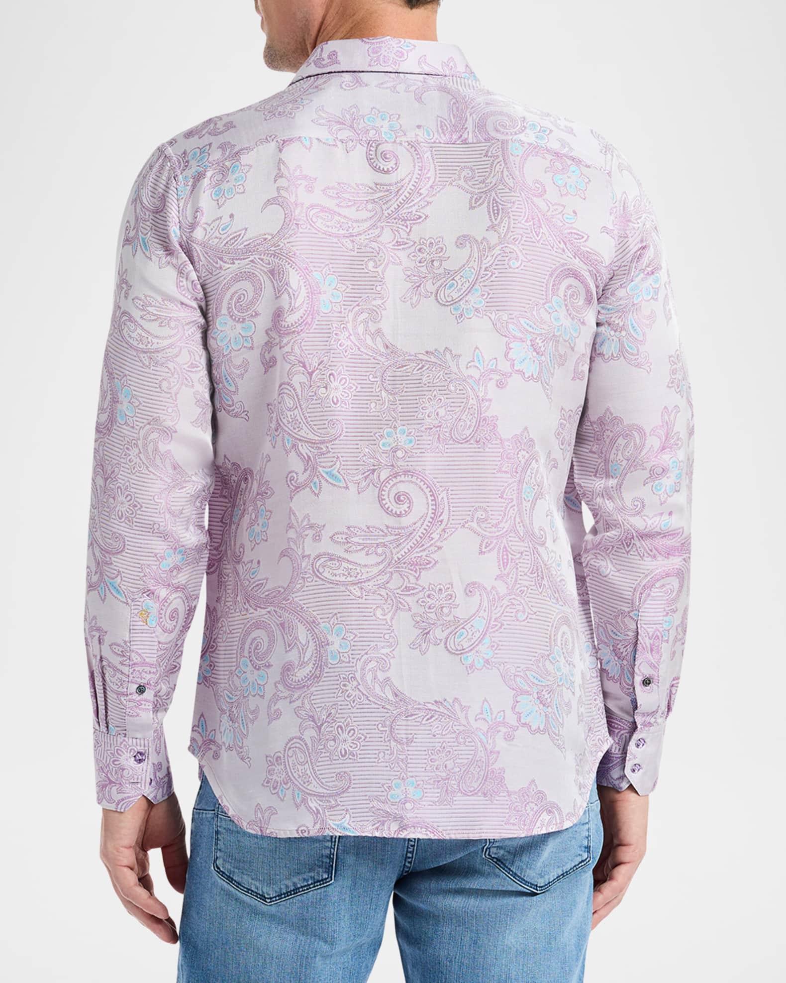 Men's Paisley Sport Shirt Product Image