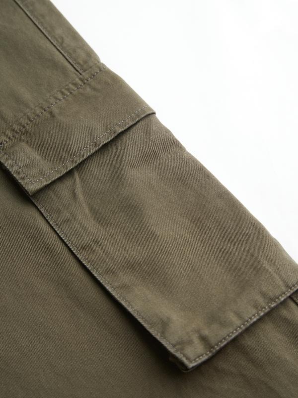 Vintage 90s Green Cargo Jeans Product Image