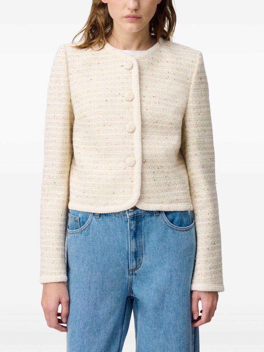 sequin-embellished jacket Product Image