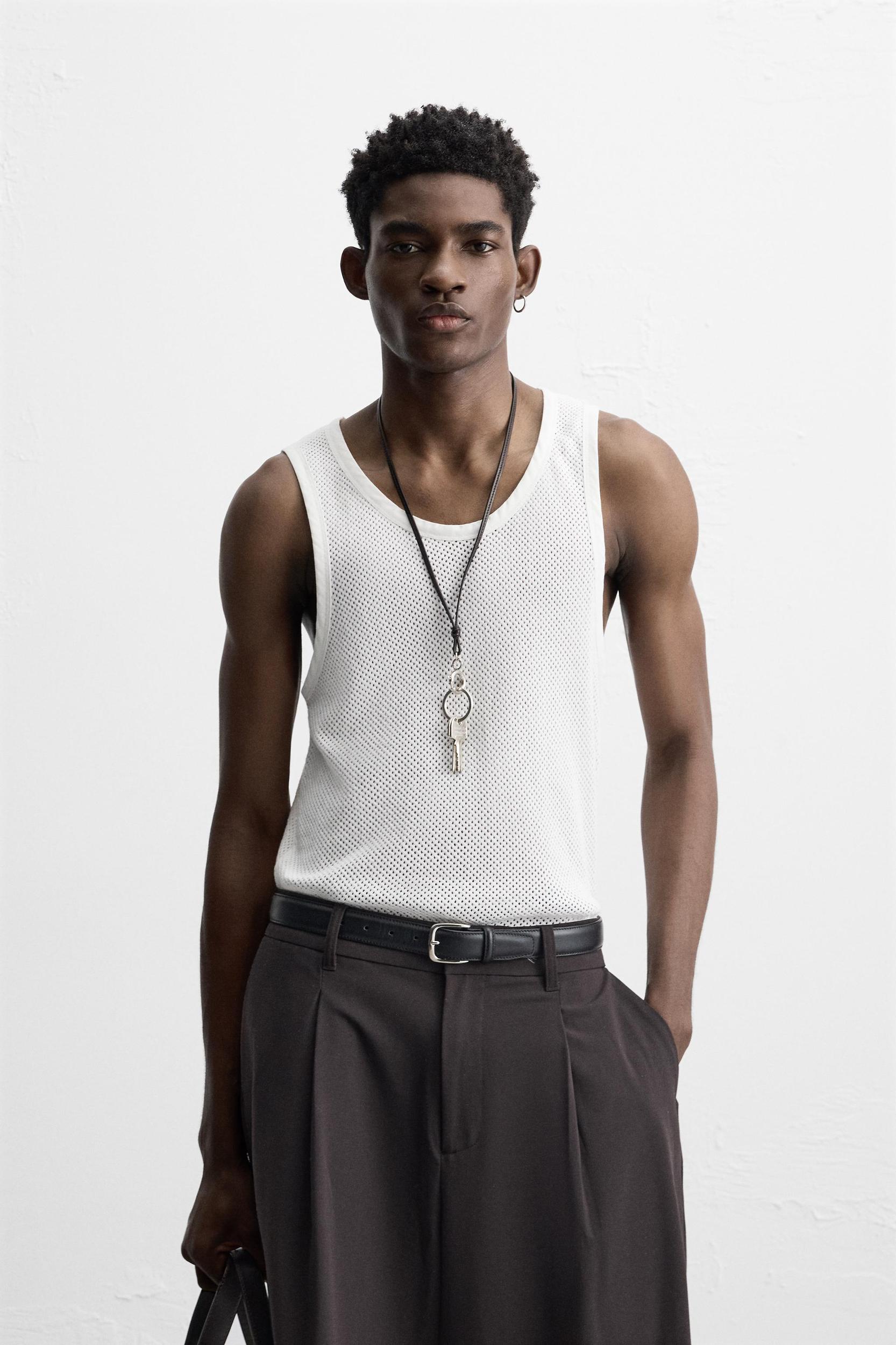 OPEN WEAVE TANK TOP Product Image