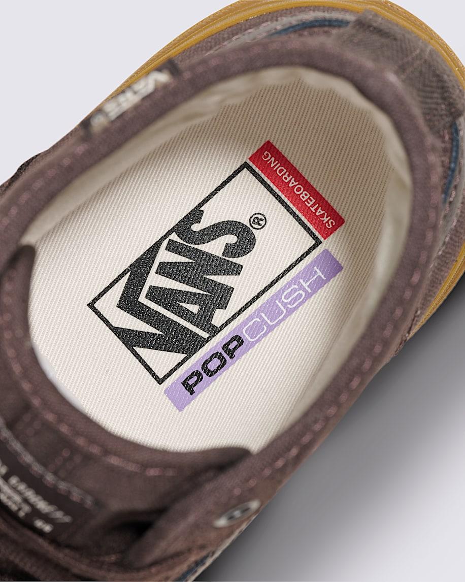 Skate Gilbert Crockett High Shoe in Brown / Gum| Vans US Product Image