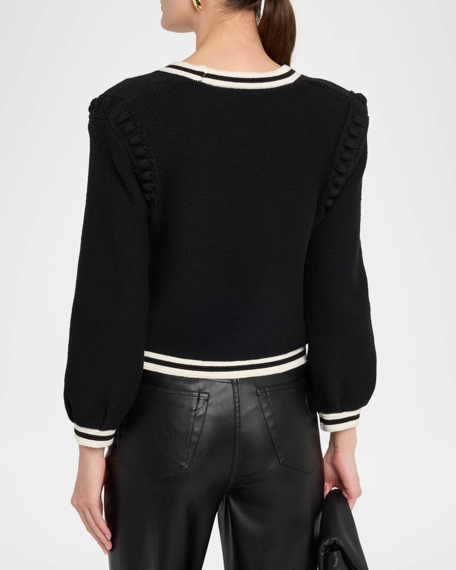 Kaito Contrast-Trim Cardigan Product Image