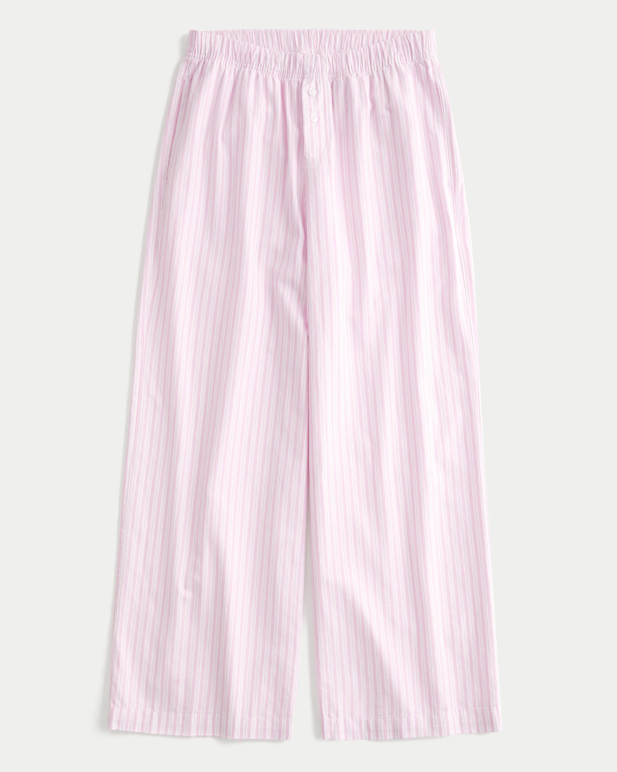 Baggy Cotton Pajama Pants Product Image