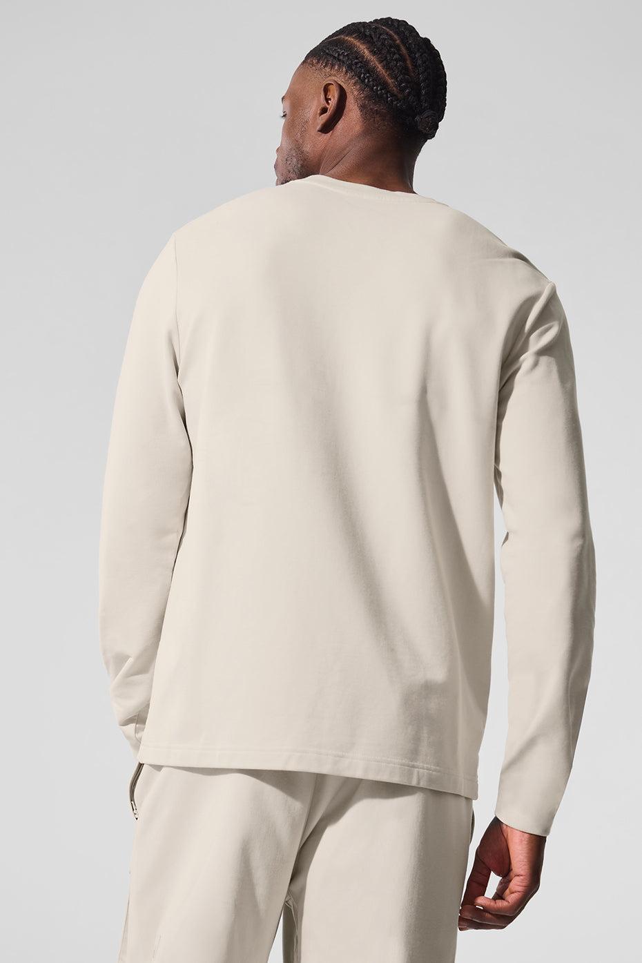 Double Take Long Sleeve Crew - Bone Male Product Image