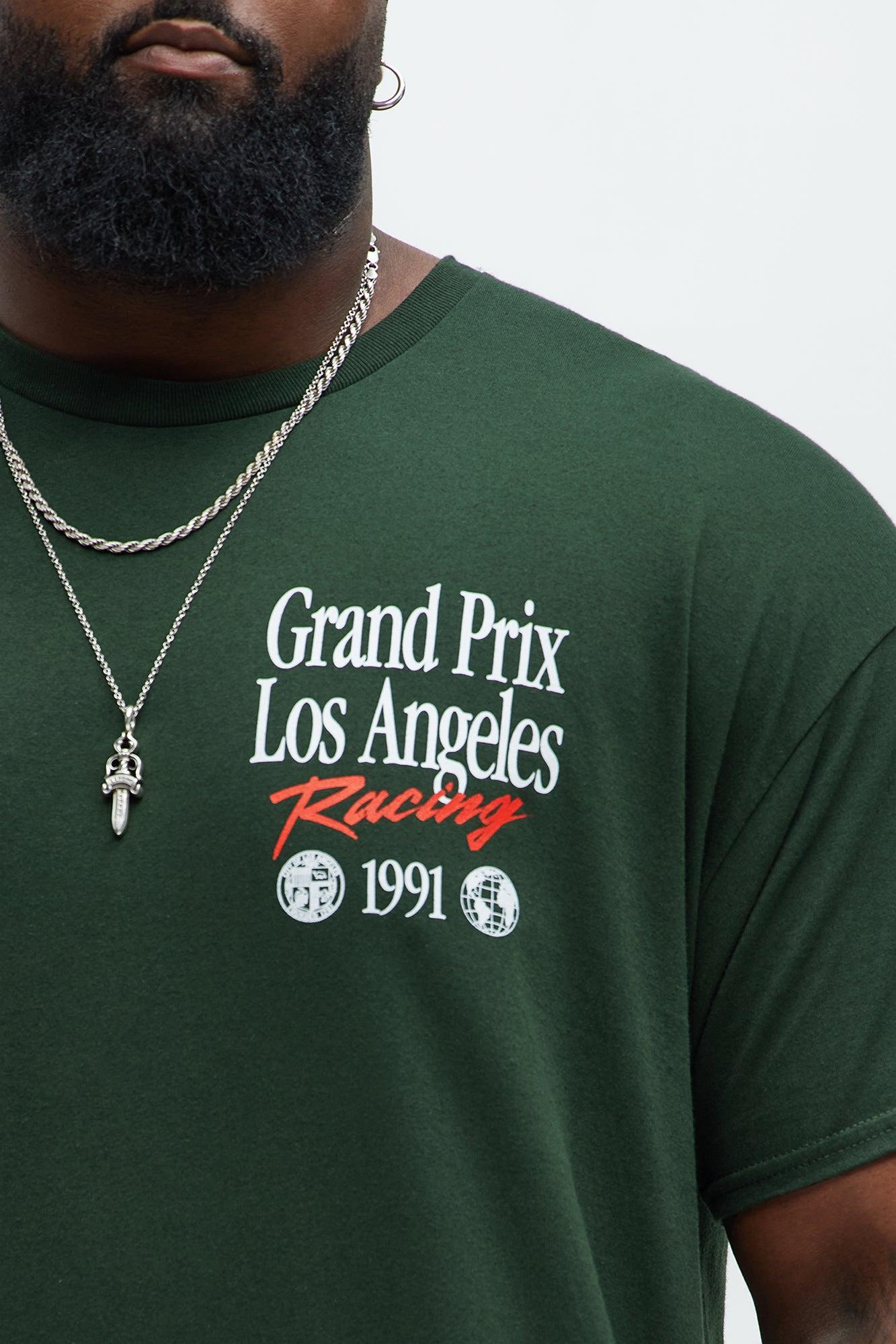 Grand Prix LA Short Sleeve Tee - Green Product Image