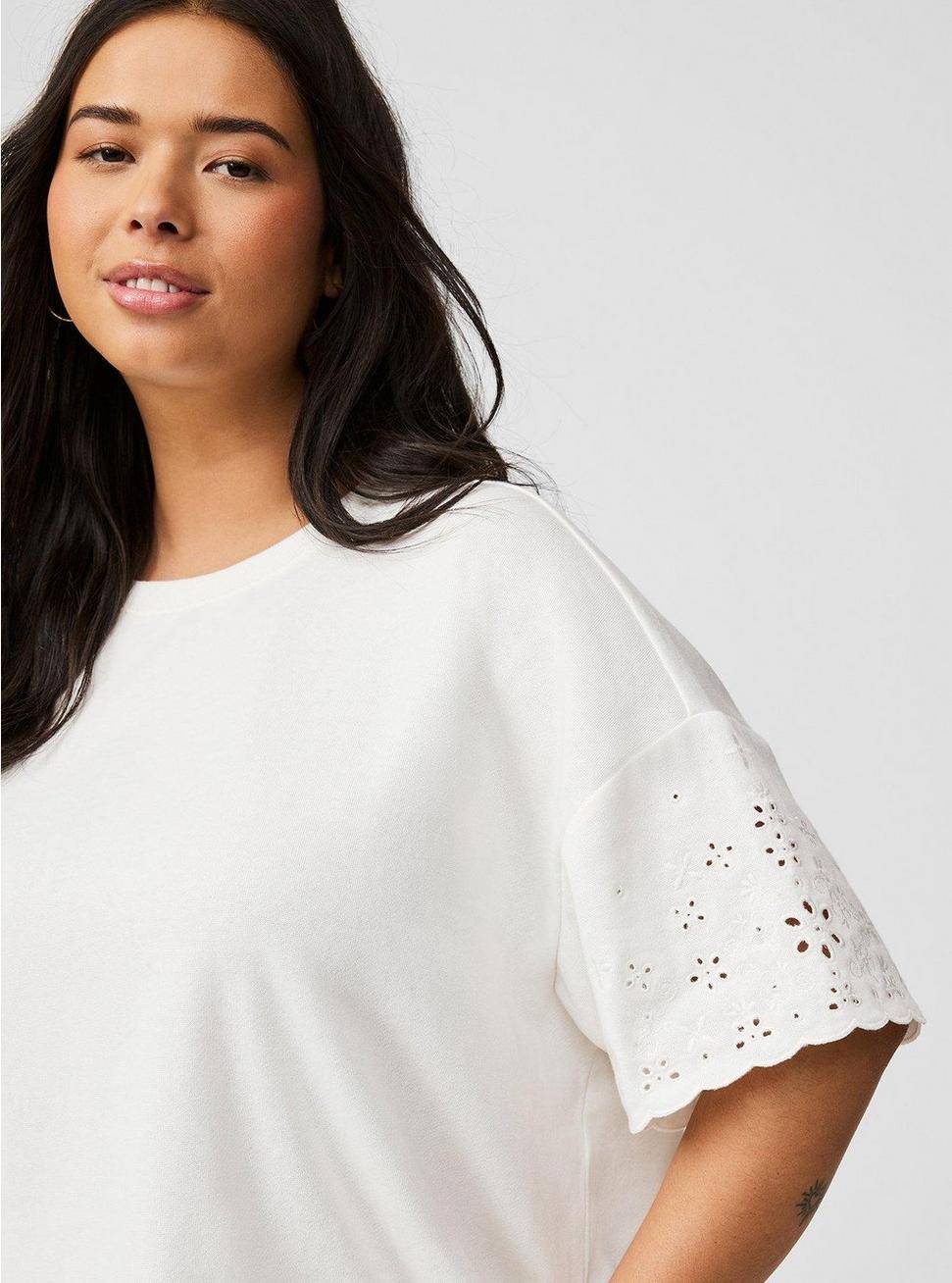 Drop-Shoulder Crew Tee Product Image