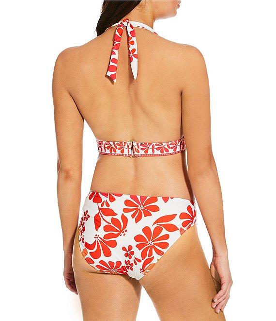 Alex Marie Signature Sculpt Groovy Tropics Midrise Swim Bottom Product Image