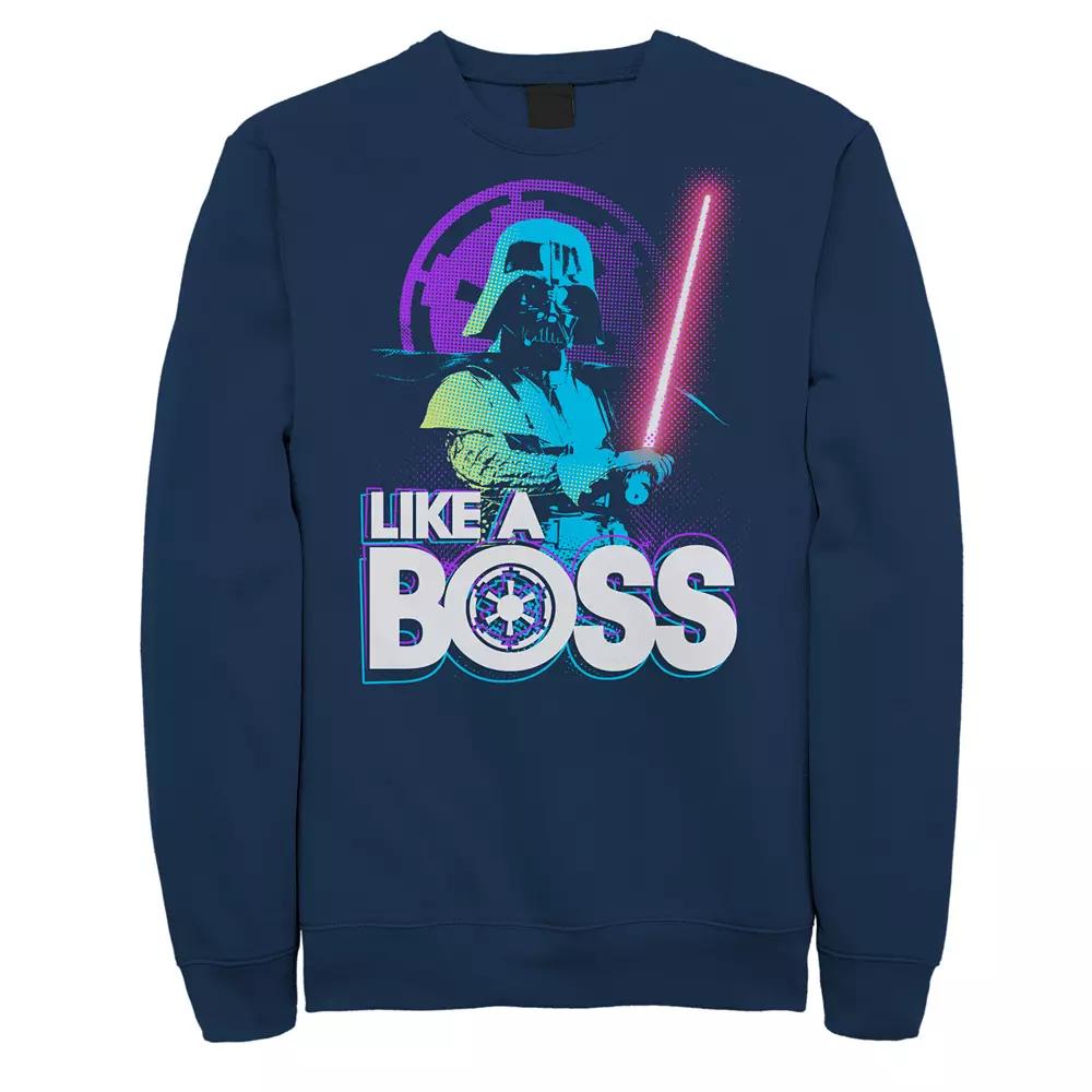 Men's Star Wars Vader Like a Boss Sweatshirt,  Product Image