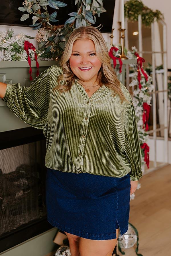 Martini Mixer Velvet Button Up Curves Product Image