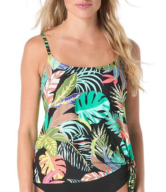 Coco Reef Classic Solids High Waisted Rollover Bikini Swim Bottom Product Image