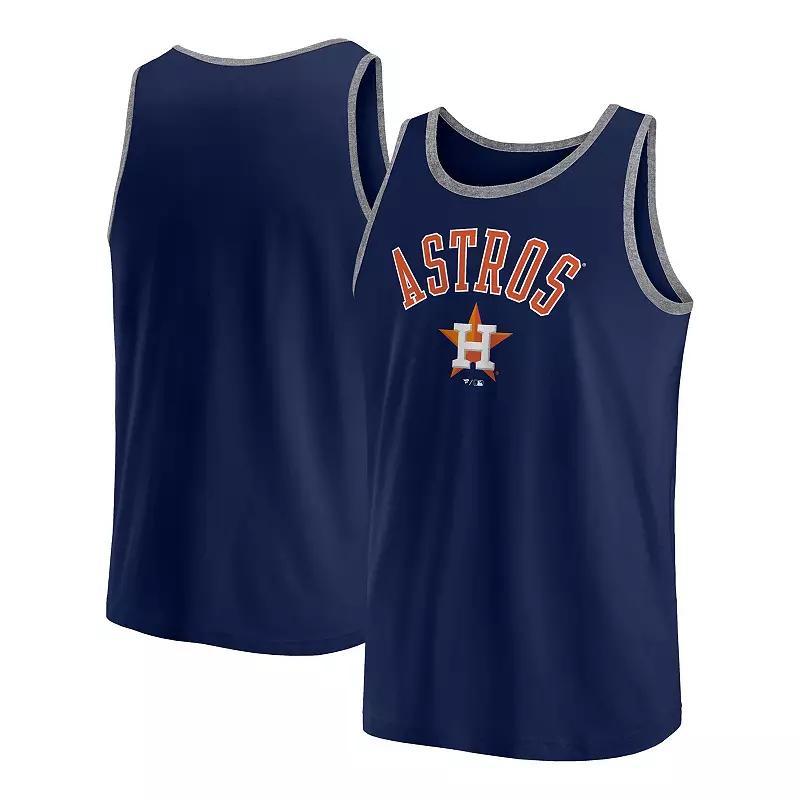 Men's Fanatics Navy Cleveland Guardians Bet Tank Top,  Product Image