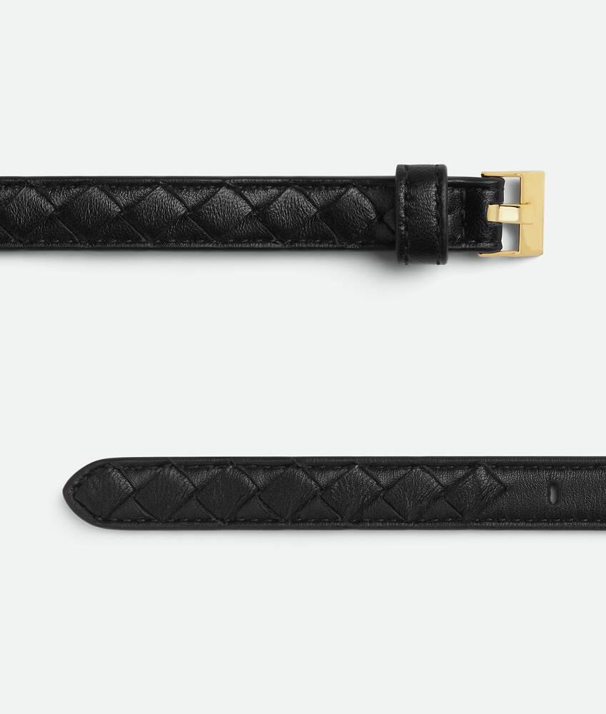 Women's Thin Watch Belt in Black Product Image