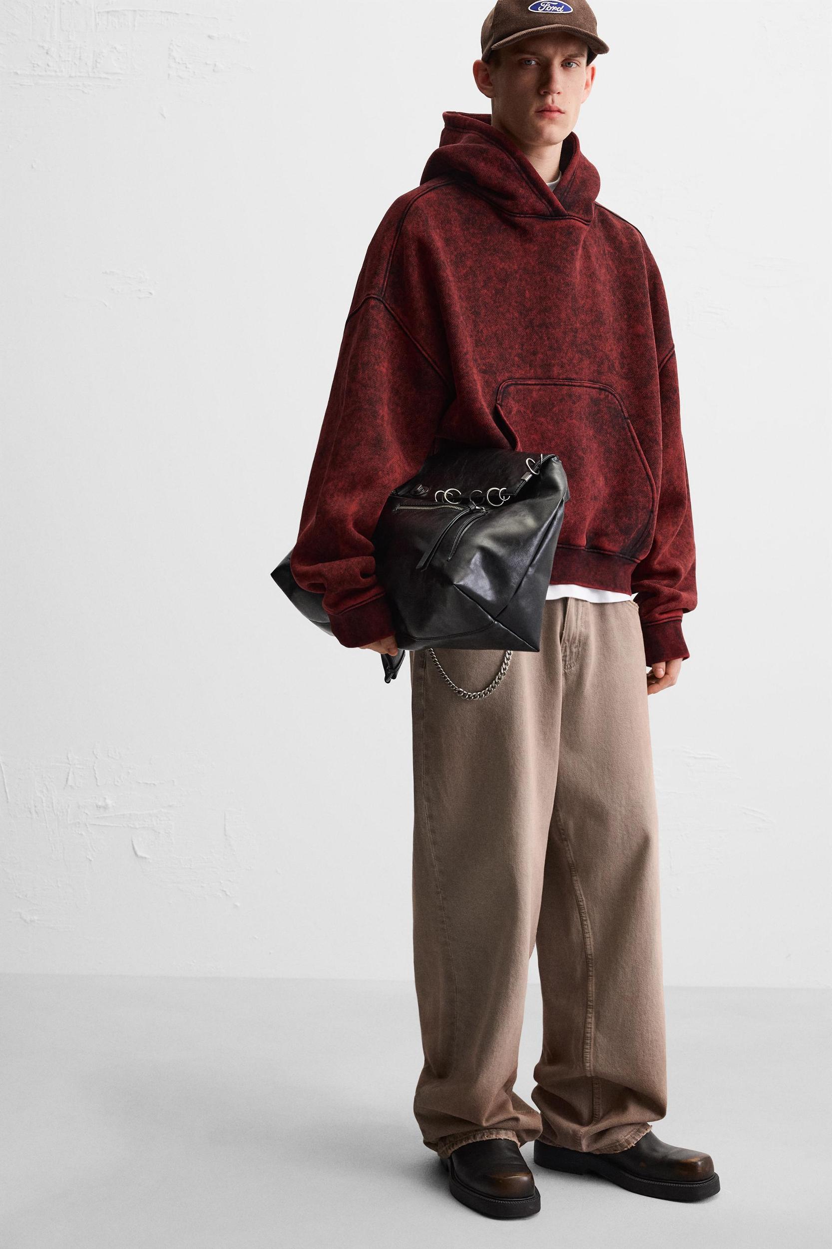 TIE-DYE PRINT SWEATSHIRT Product Image