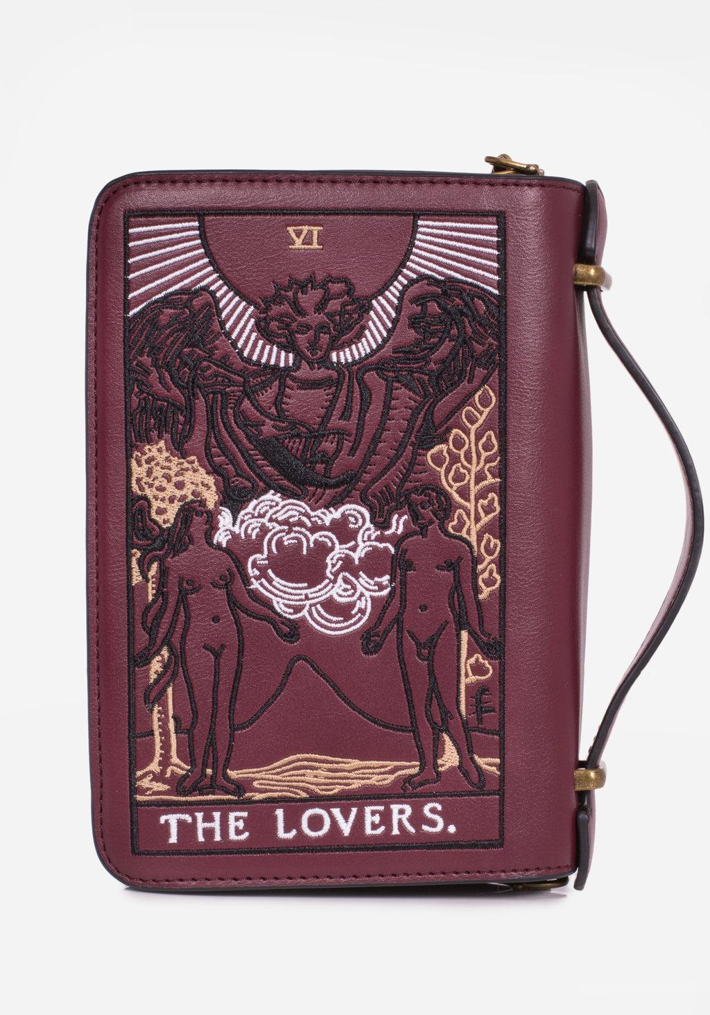 Lovers Embroidered Crossbody Clutch Bag Product Image