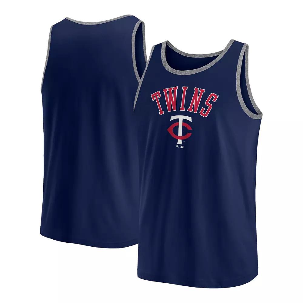Men's Fanatics Navy Minnesota Twins Bet Tank Top,  Product Image