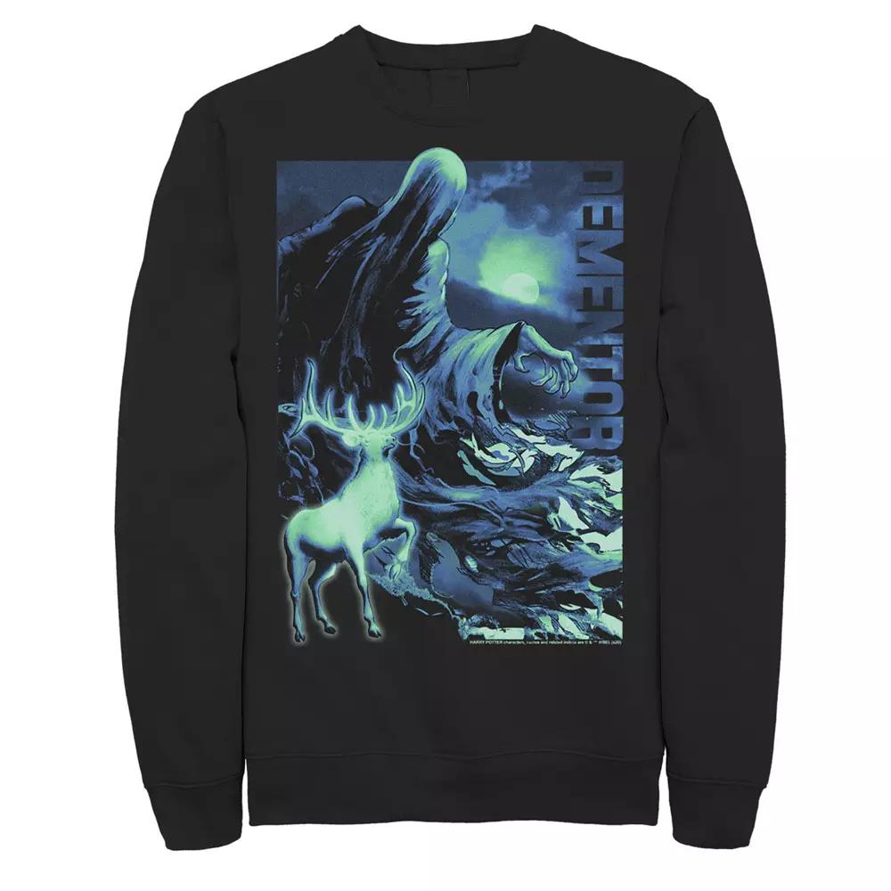 Men's Harry Potter Dementor & Patronus Portrait Sweatshirt,  Product Image