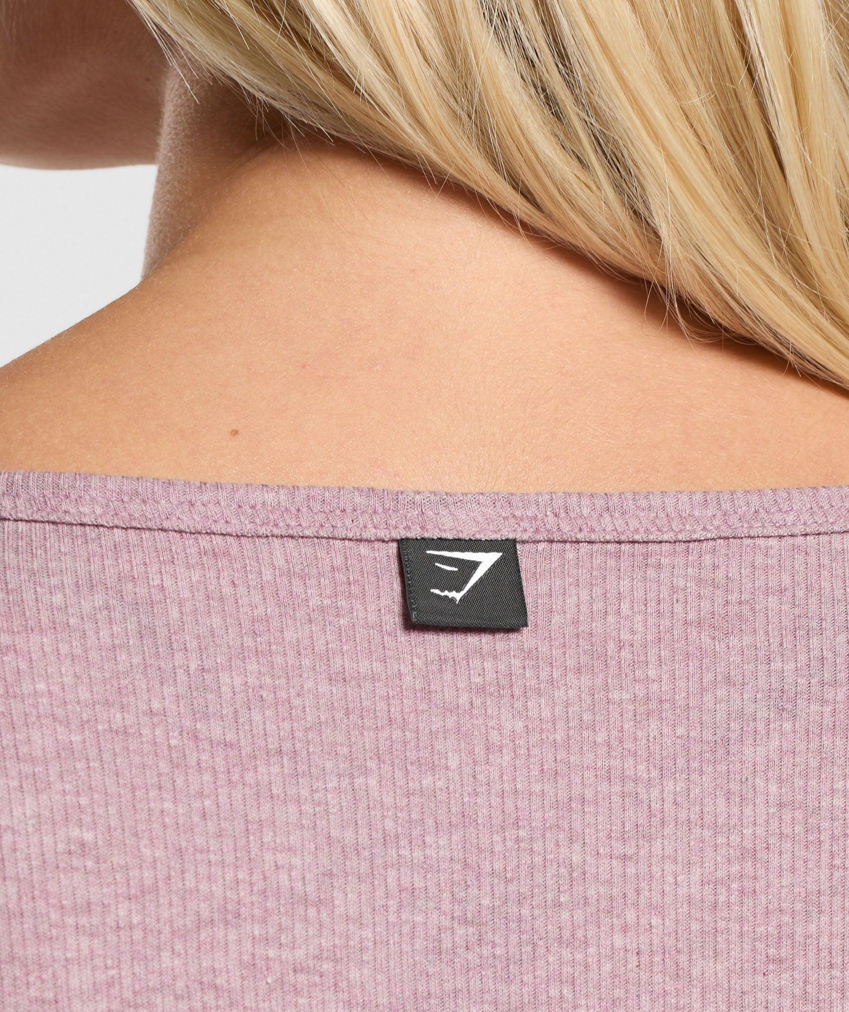 Rib Long Sleeve Top Product Image