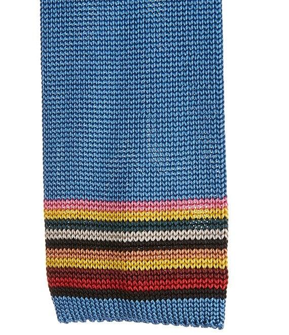 Paul Smith Artist Striped 2.36#double; Knit Tie Product Image
