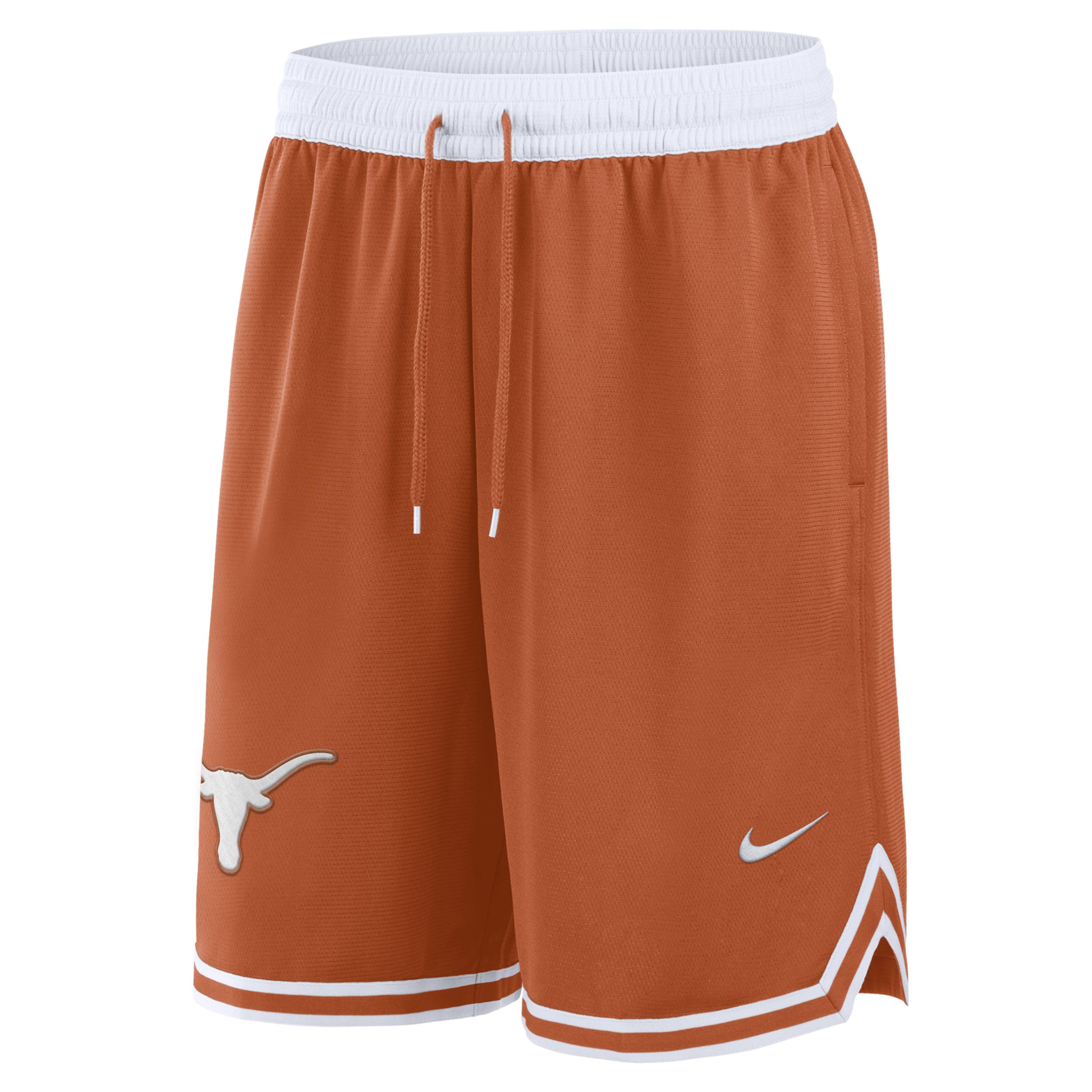 Men's  Nike Texas Orange Texas Longhorns Performance Basketball Shorts, Size: Medium, Team Product Image