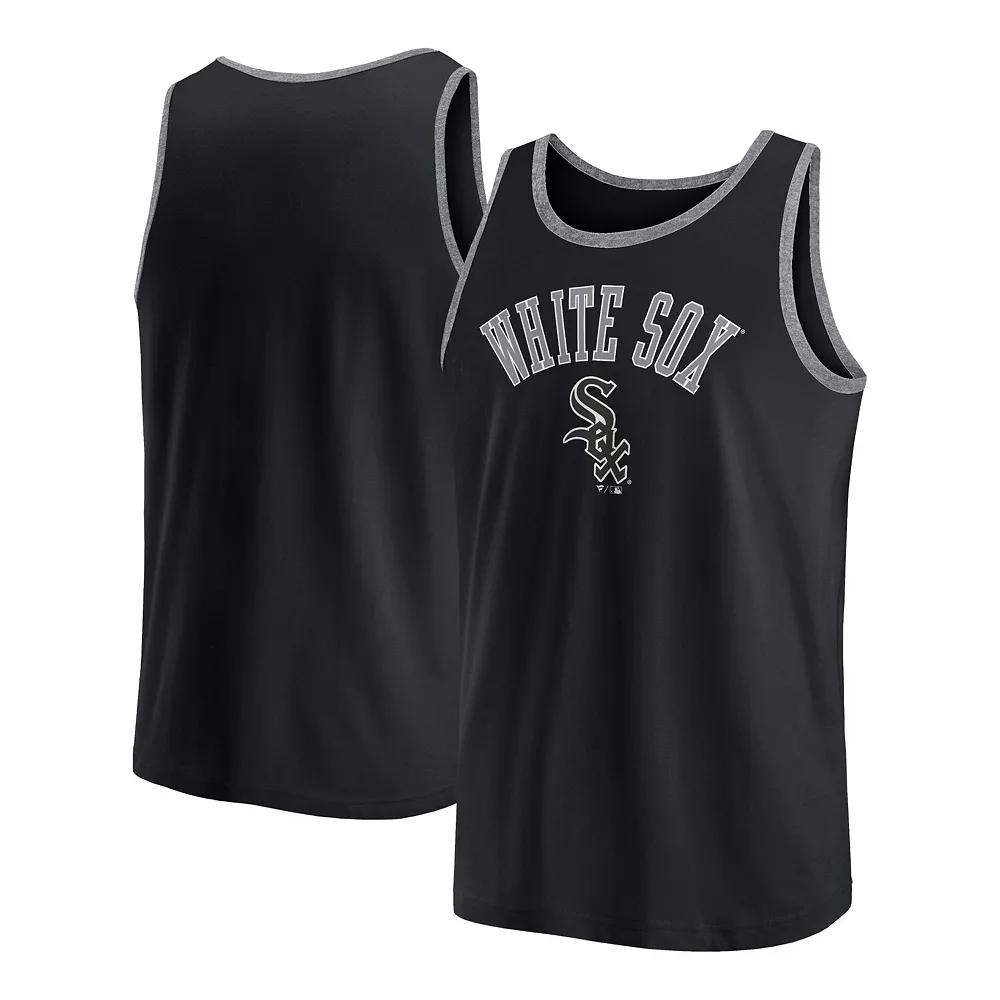 Men's Fanatics Black Chicago White Sox Bet Tank Top,  Product Image
