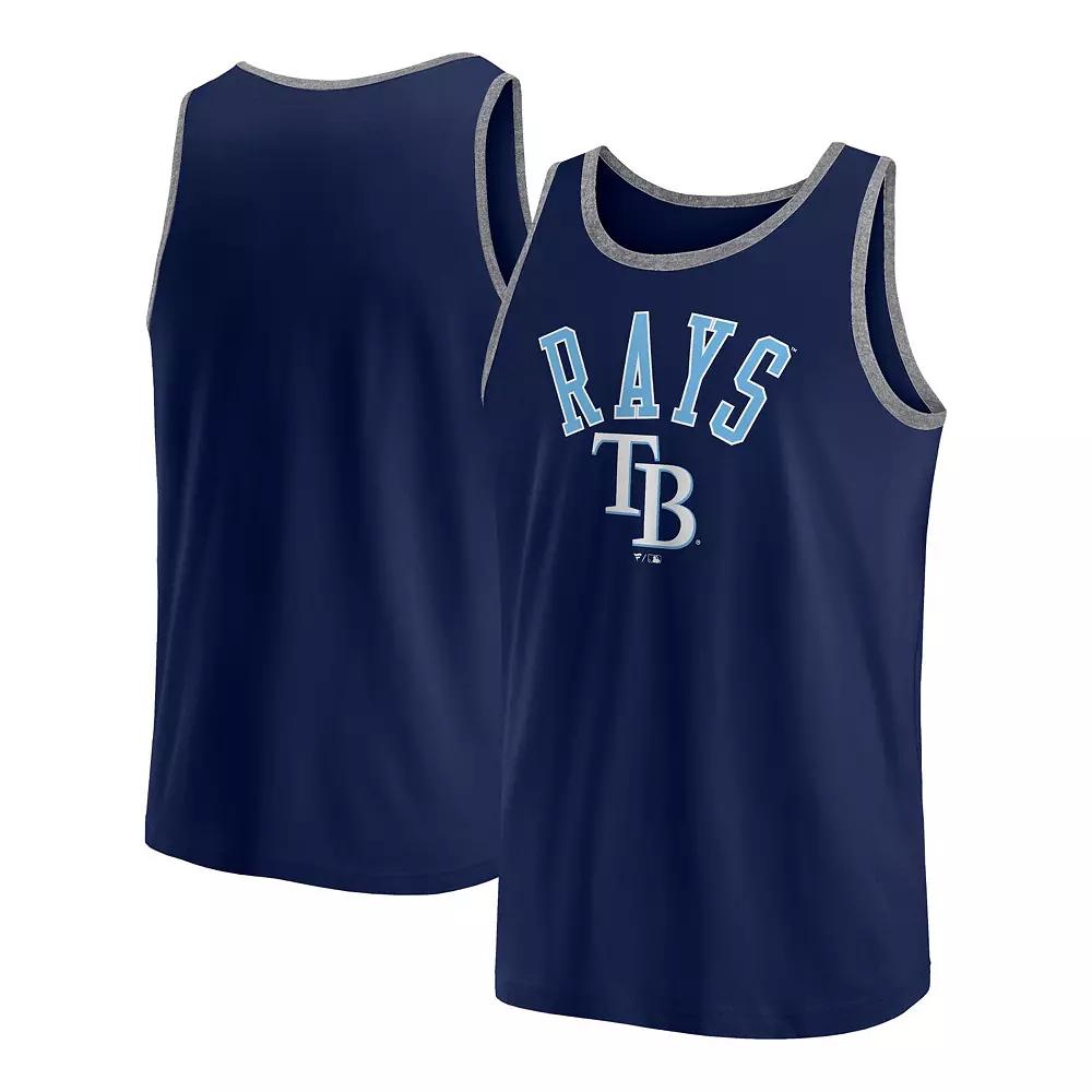 Men's Fanatics Navy Tampa Bay Rays Bet Tank Top,  Product Image