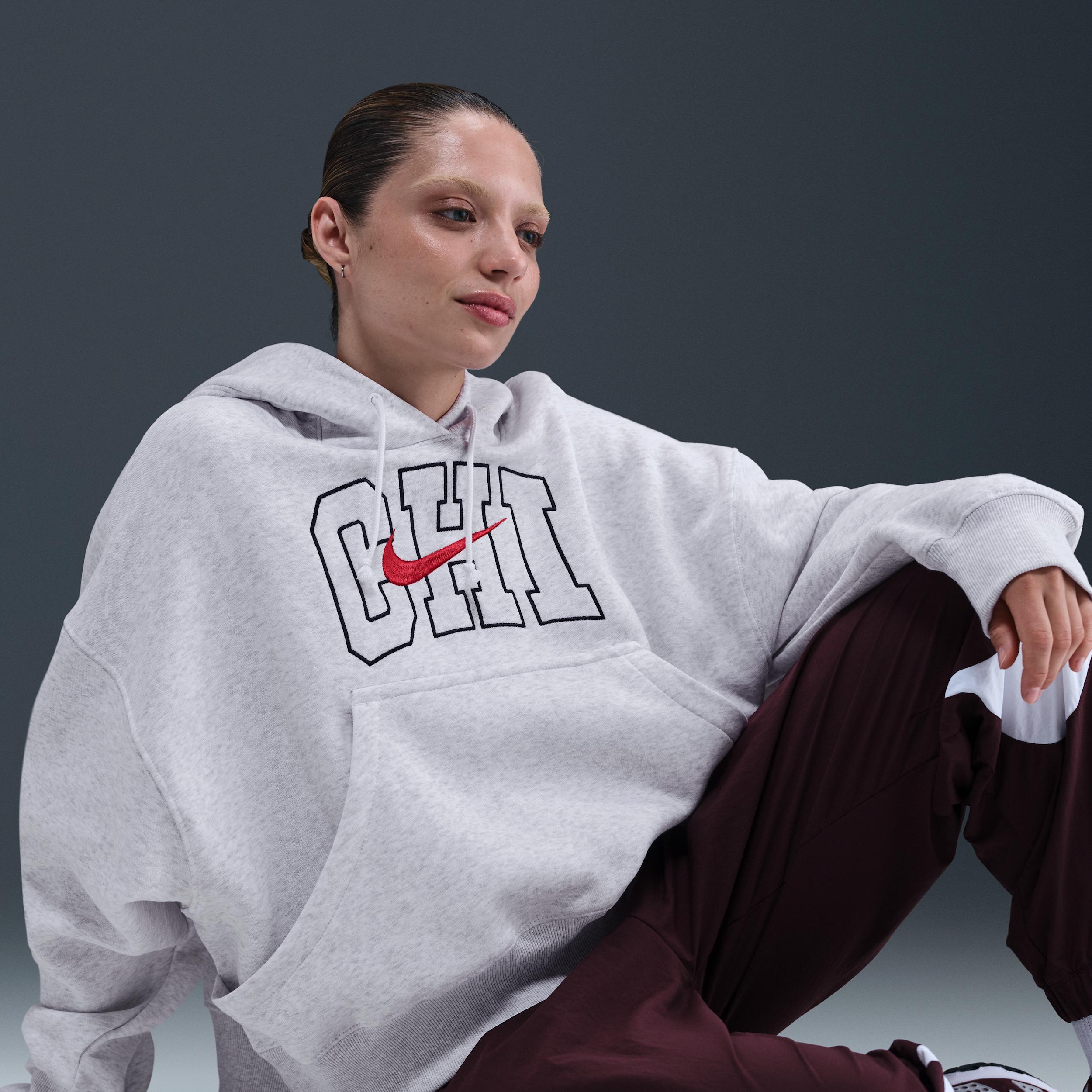 Womens Nike Sportswear Phoenix Fleece Oversized Hoodie | IM8121-051 Product Image