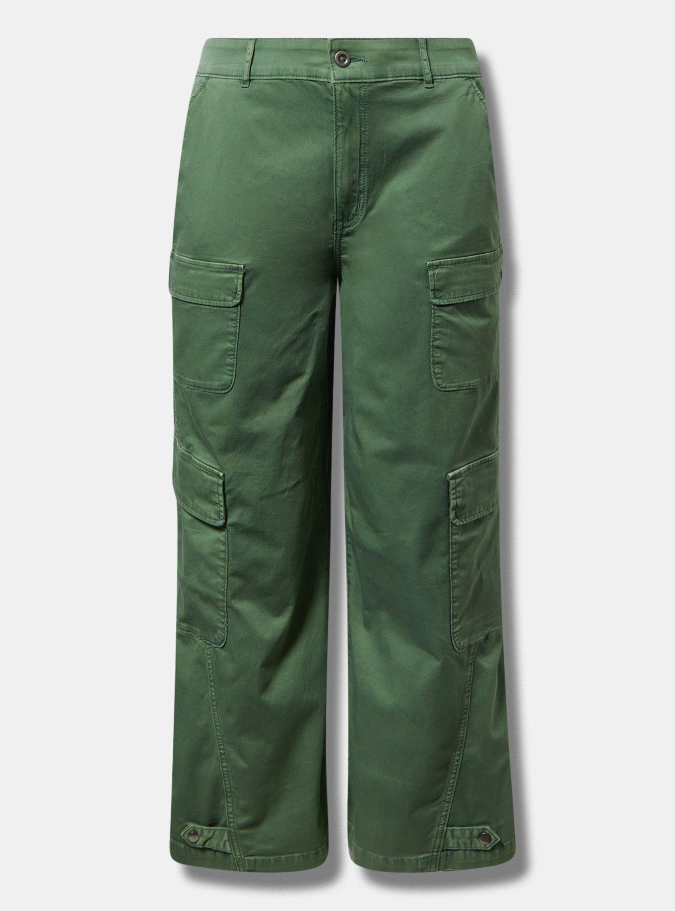 High Rise Baggy Cargo Wide Leg Pant Product Image