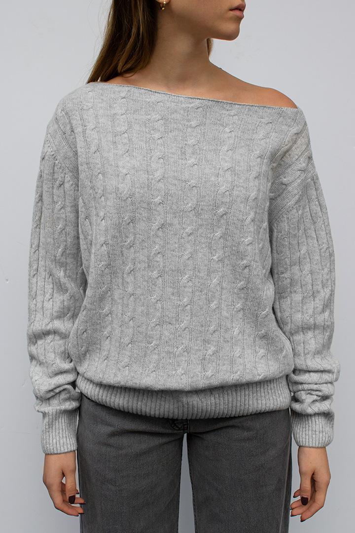Boat neck sweater Product Image