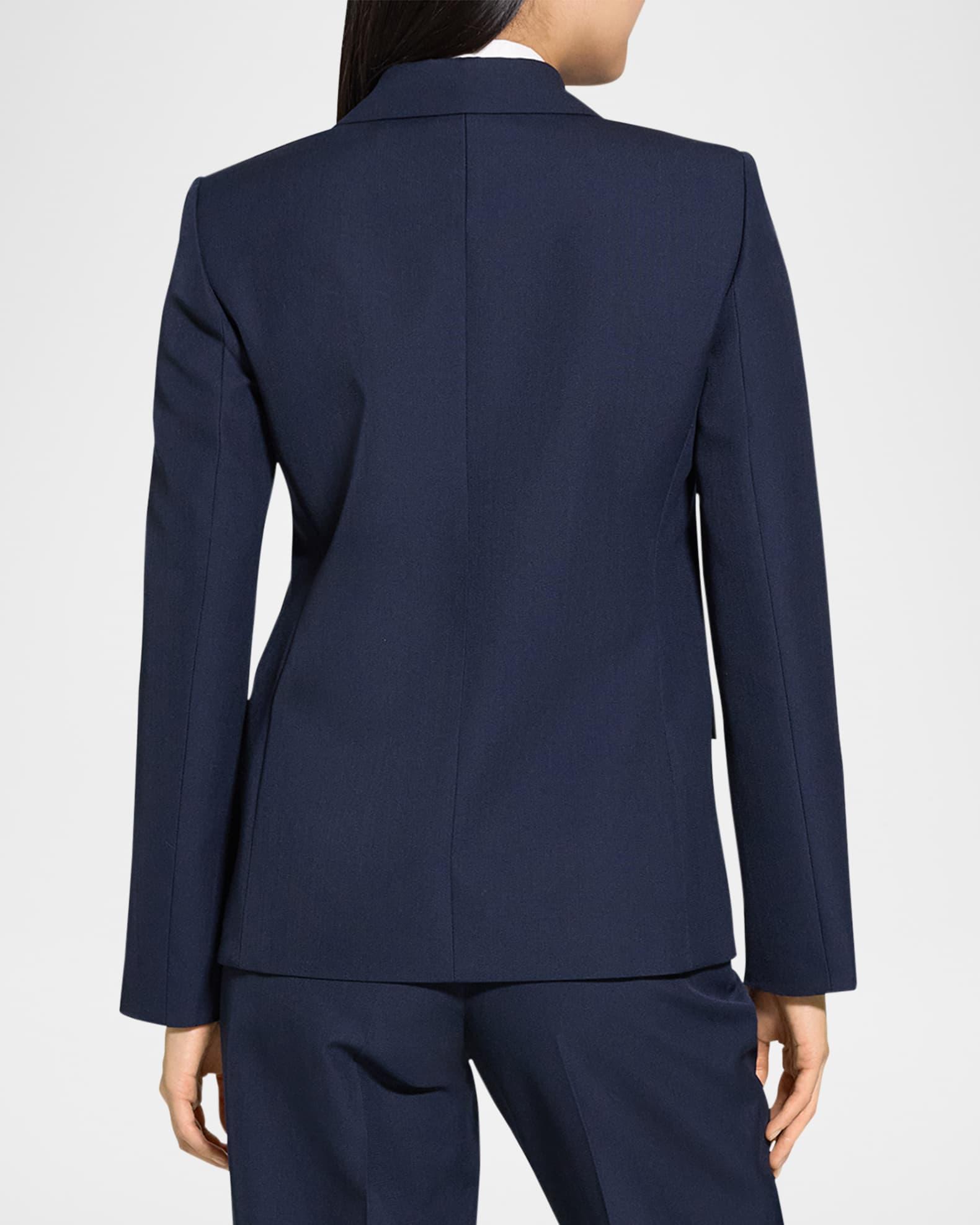 Two-Button Zip-Sleeve Jacket Product Image